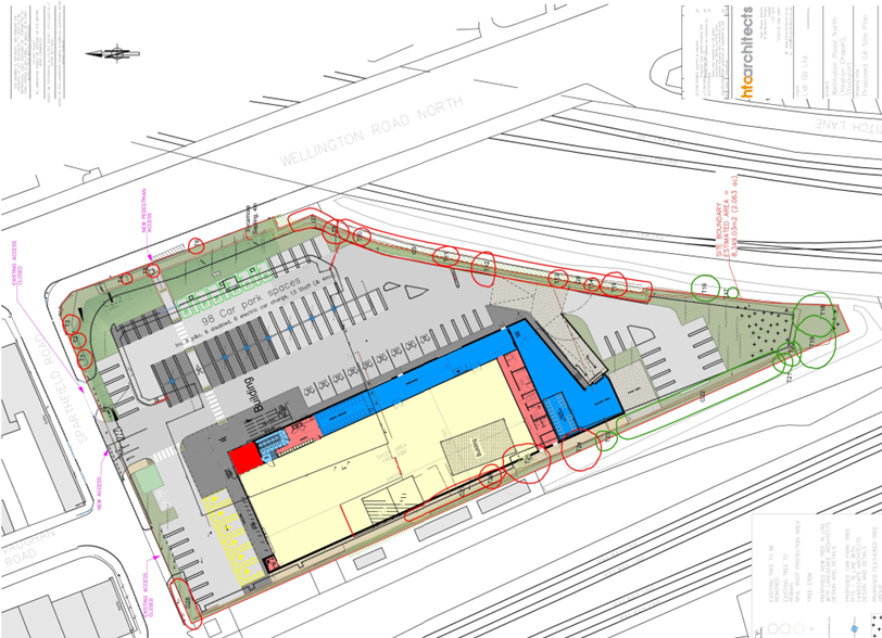 Lidl Wellington Road Site Layout.png